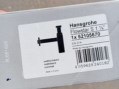 Сифон для раковины Hansgrohe Flowstar S 52105670